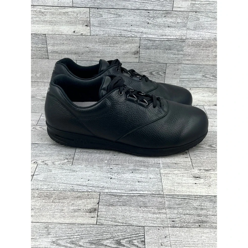 SAS Liberty Womens‎ Black Leather Slip Resistant Professional Walking Shoes 12WW